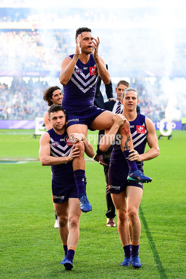 AFL 2018 Round 23 - Fremantle v Collingwood - 624546