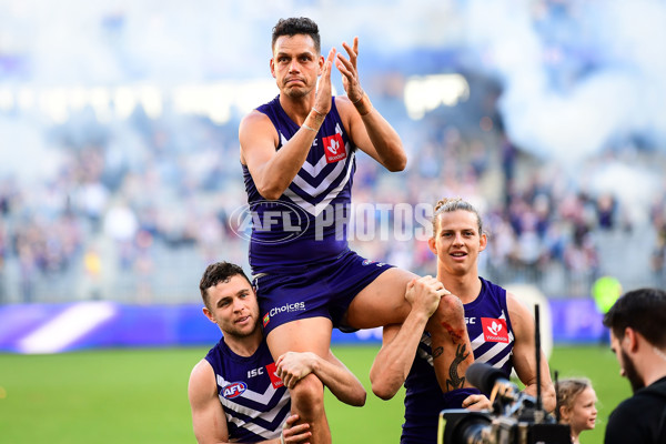 AFL 2018 Round 23 - Fremantle v Collingwood - 624544