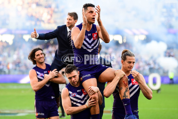 AFL 2018 Round 23 - Fremantle v Collingwood - 624545