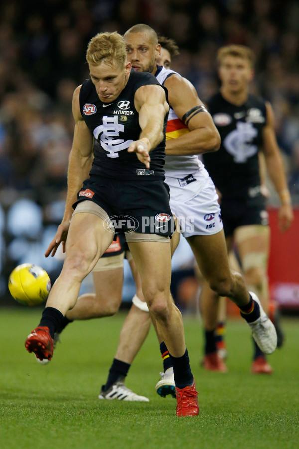 AFL 2018 Round 23 - Carlton v Adelaide - 624717