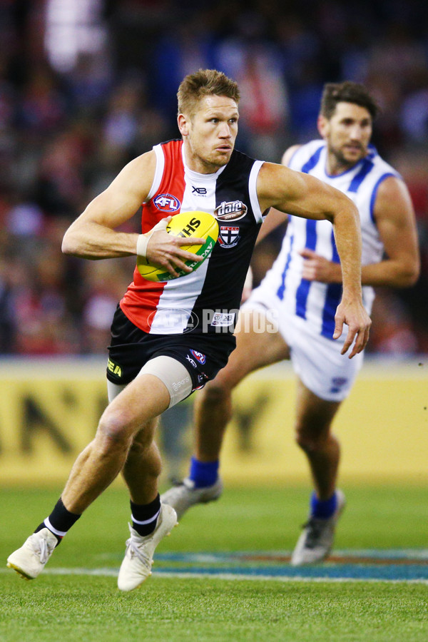 AFL 2018 Round 23 - St Kilda v North Melbourne - 625195