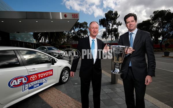 AFL 2018 Media - Toyota AFL Finals Series Launch - 626622