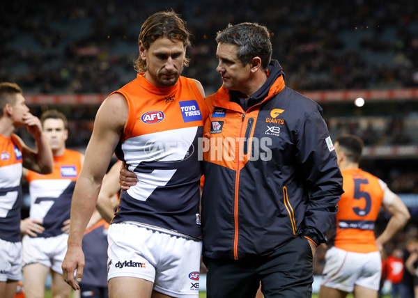 AFL 2018 Second Semi Final - Collingwood v GWS - 630356