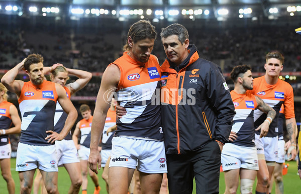 AFL 2018 Second Semi Final - Collingwood v GWS - 630386