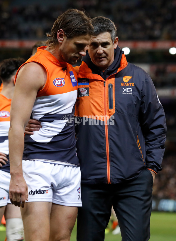 AFL 2018 Second Semi Final - Collingwood v GWS - 630414