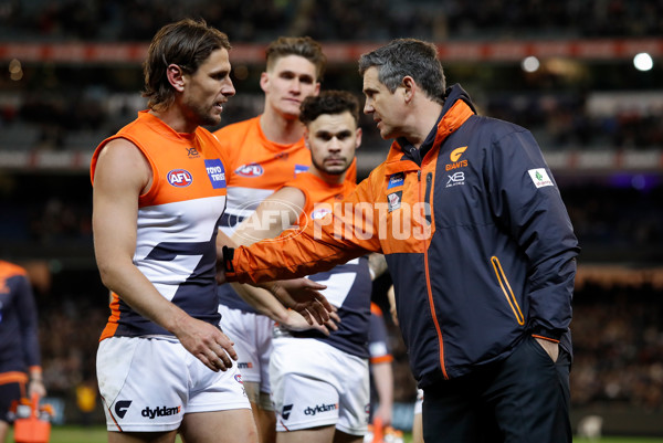 AFL 2018 Second Semi Final - Collingwood v GWS - 630422