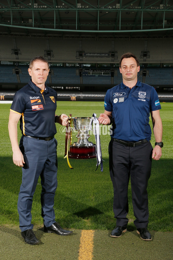 AFL 2018 Media - VFL & VFLW Grand Final Press Conference - 630991