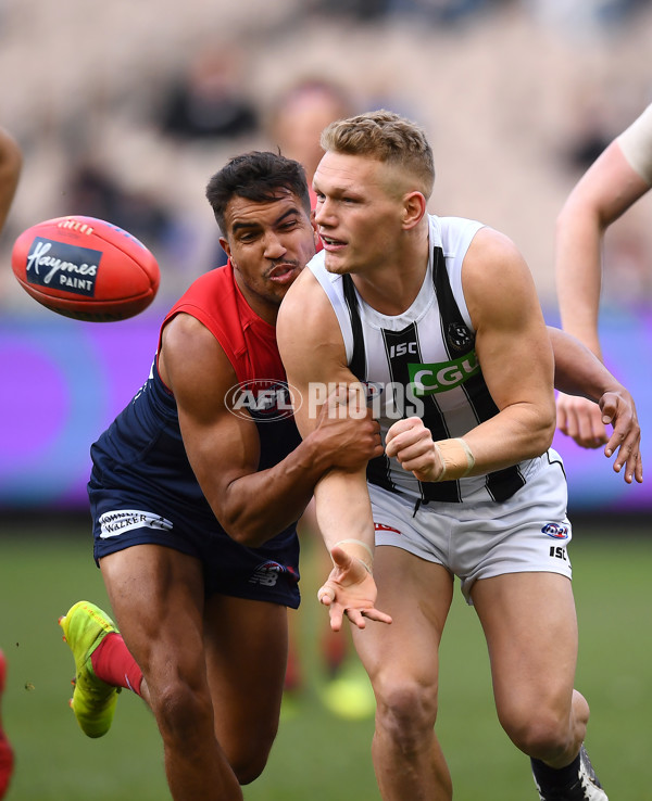 AFL 2019 Round 21 - Melbourne v Collingwood - 703446