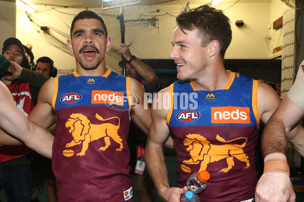 AFL 2019 Round 21 - Brisbane v Gold Coast - 703962