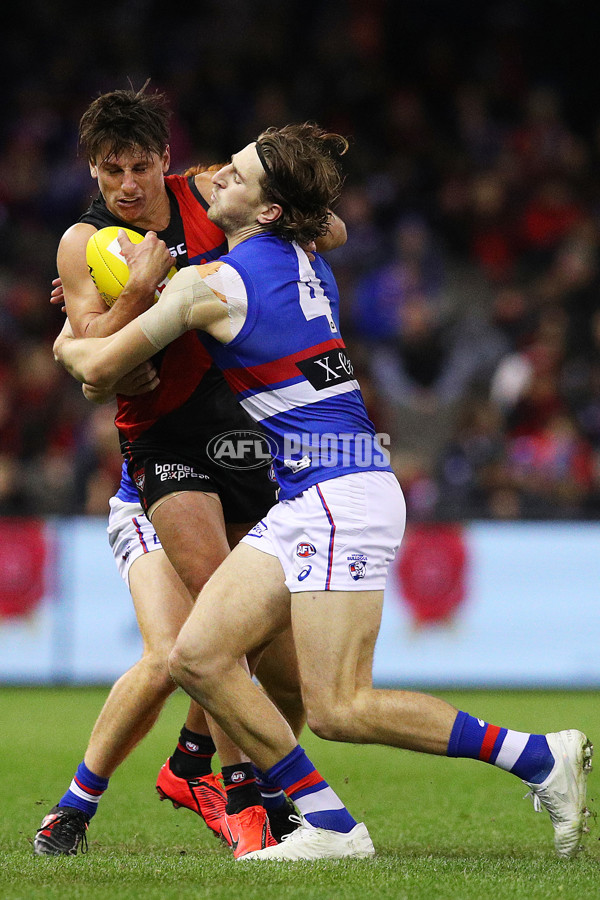 AFL 2019 Round 21 - Essendon v Western Bulldogs - 704052