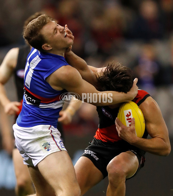 AFL 2019 Round 21 - Essendon v Western Bulldogs - 704325