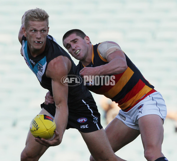 AFL 2013 NAB Cup Rd 01 - Adelaide v Port Adelaide - 275843