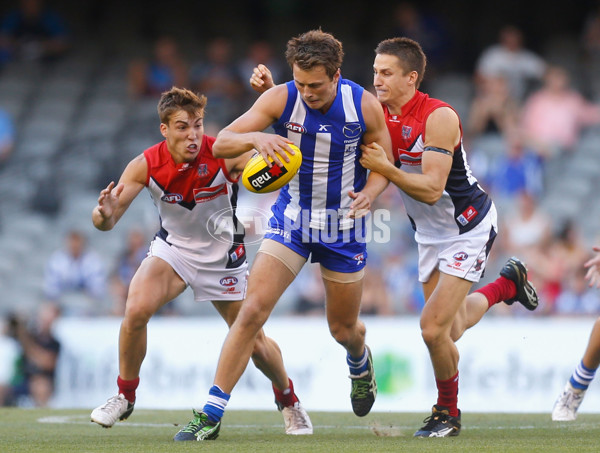 AFL 2013 NAB Cup Rd 01 - Melbourne v North Melbourne - 276016