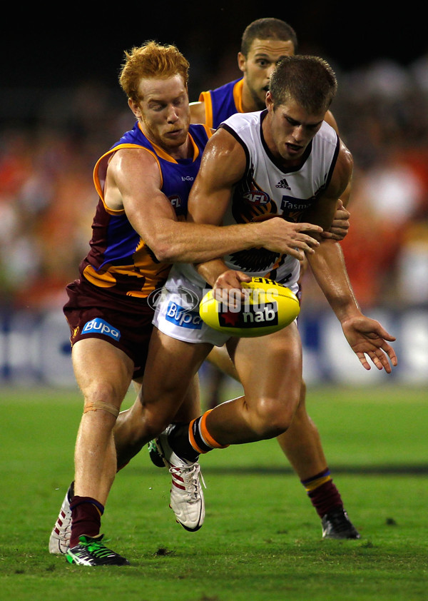 AFL 2013 NAB Cup Rd 01 - Hawthorn v Brisbane - 276173