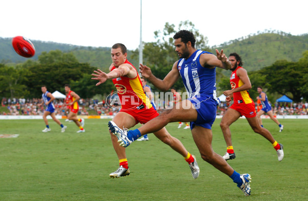 AFL 2013 NAB Cup Rd 02 - Gold Coast v North Melbourne - 276877