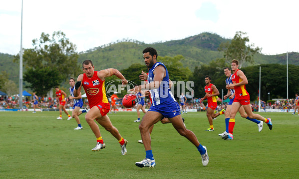 AFL 2013 NAB Cup Rd 02 - Gold Coast v North Melbourne - 276876