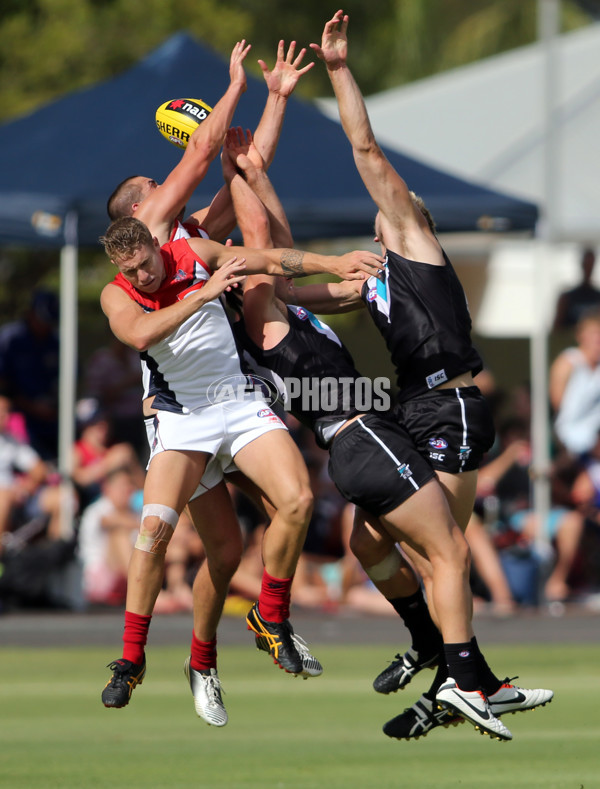 AFL 2013 NAB Cup Rd 02 - Port Adelaide v Melbourne - 276986