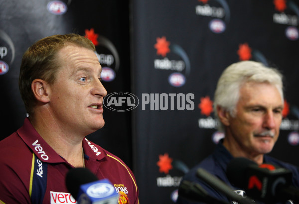 AFL 2013 Media - NAB Cup Grand Final Pressa - 277981