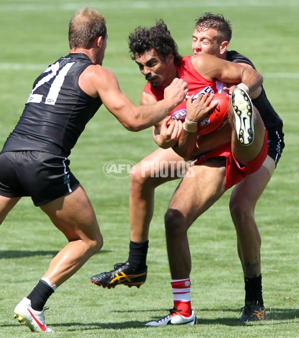 AFL 2013 NAB Cup Rd 04 - Port Adelaide v Sydney - 278297