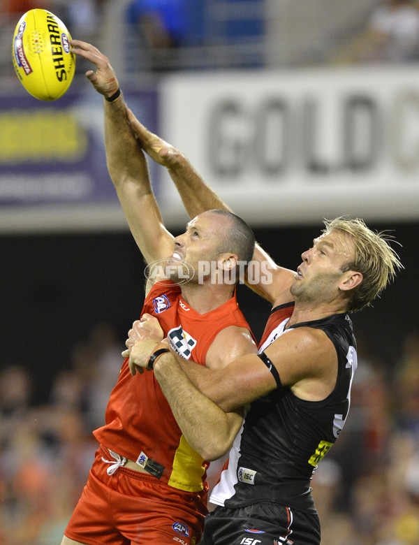 AFL 2013 Rd 01 - Gold Coast v St Kilda - 280370