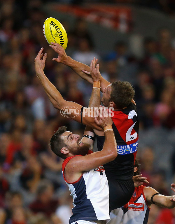 AFL 2013 Rd 02 - Essendon v Melbourne - 281281