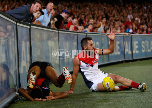 AFL 2013 Rd 02 - Essendon v Melbourne - 281459
