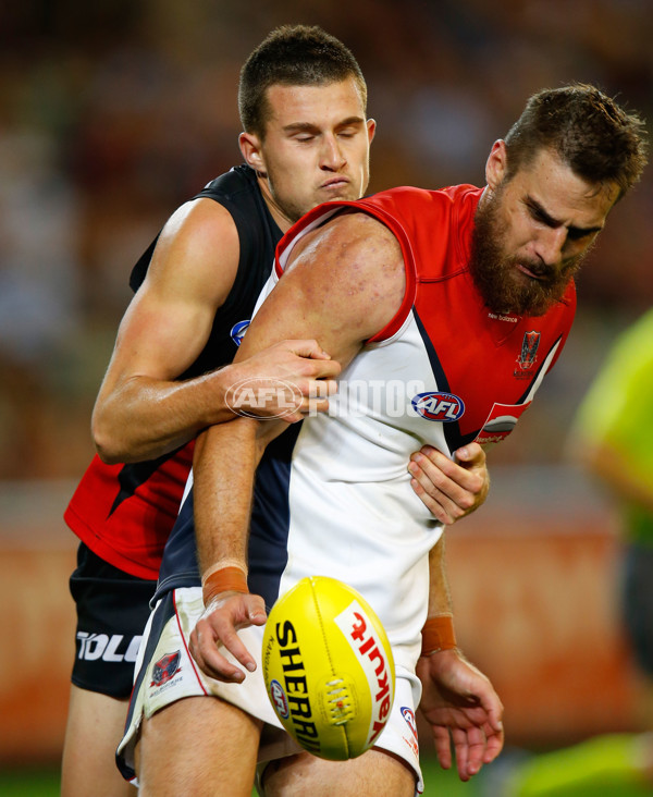 AFL 2013 Rd 02 - Essendon v Melbourne - 281447