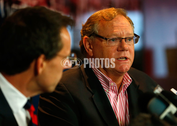 AFL 2013 Media - Melbourne Press Conference 090413 - 281961