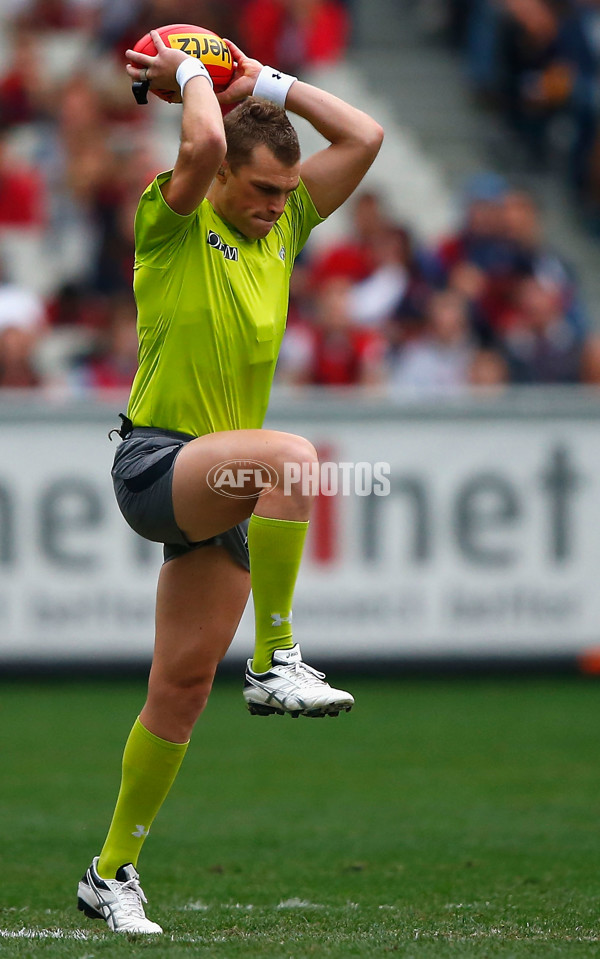 AFL 2013 Rd 03 - Melbourne v West Coast - 282492