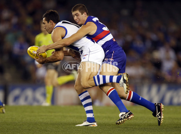 AFL 2013 Rd 07 - Western Bulldogs v North Melbourne - 286476