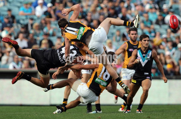 AFL 2013 Rd 07 - Port Adelaide v Richmond - 286573