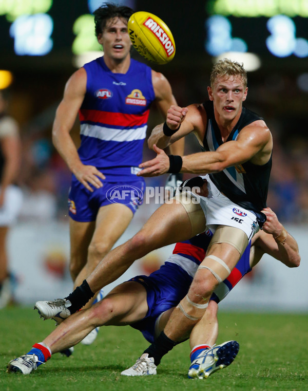 AFL 2013 Rd 10 - Western Bulldogs v Port Adelaide - 289444