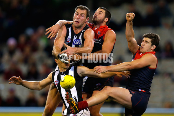 AFL 2013 Rd 11 - Melbourne v Collingwood - 290575