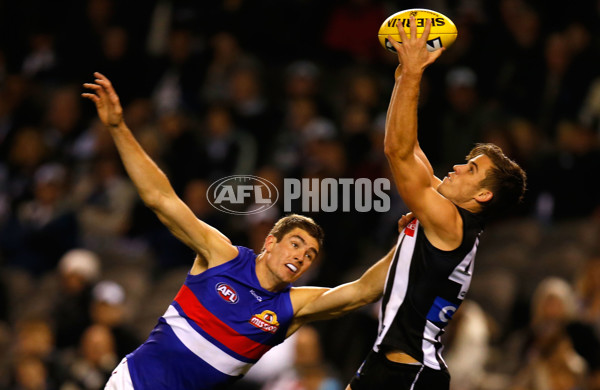 AFL 2013 Rd 12 - Collingwood v Western Bulldogs - 291239