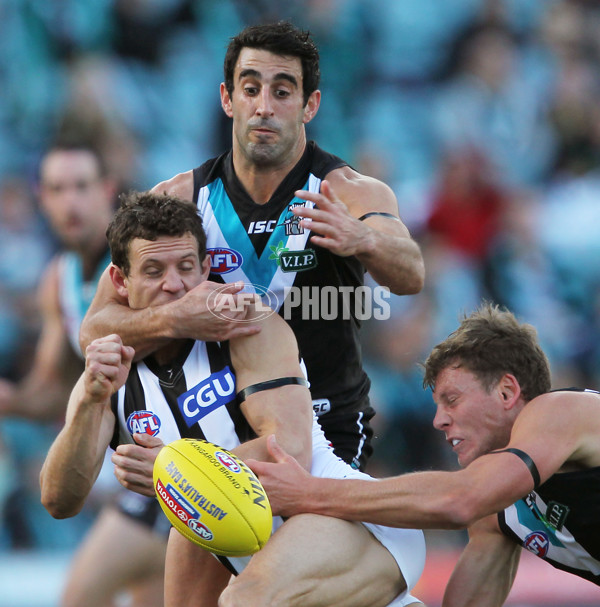 AFL 2013 Rd 14 - Port Adelaide v Collingwood - 292569