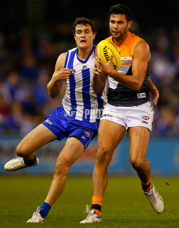 AFL 2013 Rd 14 - North Melbourne v GWS Giants - 292879