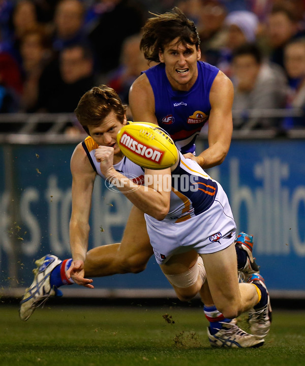 AFL 2013 Rd 18 - Western Bulldogs v West Coast Eagles - 296753