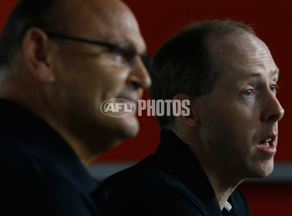 AFL 2013 Media - Stephen McBurney Presser 130813 - 298954