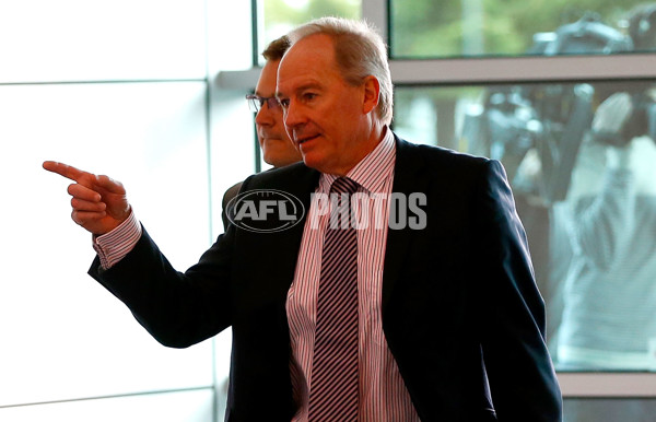 AFL 2013 Media - AFL Commission and Essendon Meeting - 301016