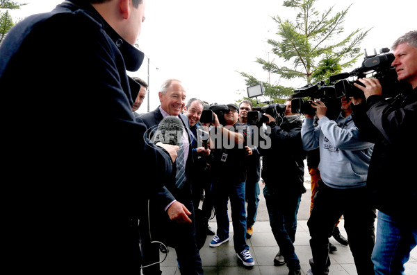 AFL 2013 Media - AFL Commission and Essendon Meeting 270813 - 301077