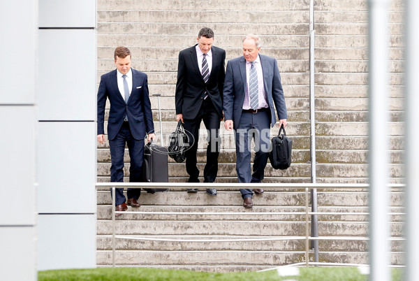 AFL 2013 Media - AFL Commission and Essendon Meeting 270813 - 301080