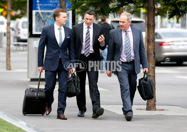 AFL 2013 Media - AFL Commission and Essendon Meeting 270813 - 301083