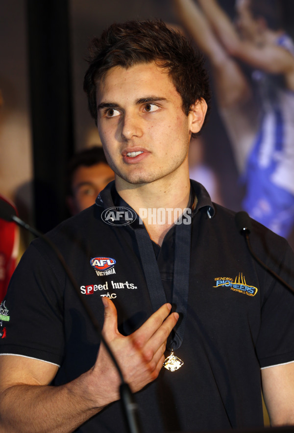 AFL 2013 Media - TAC Cup Morrish Medal Award - 302980