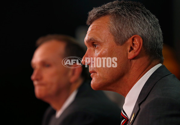 AFL 2013 Media - St Kilda Press Conference 011113 - 307196