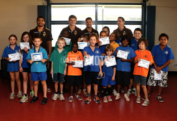 AFL 2013 Media - Hawks in Katherine - 307773