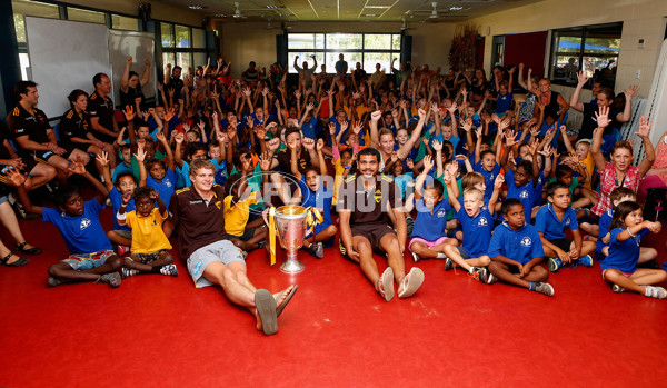 AFL 2013 Media - Hawks in Katherine - 307775
