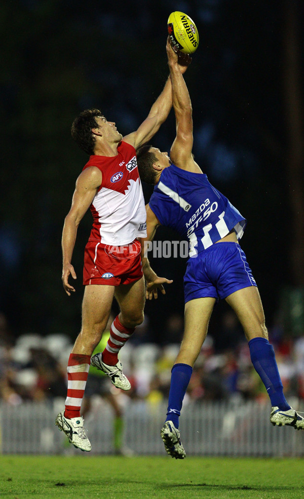 AFL 2012 NAB Cup Rd 02 - Sydney v North Melbourne - 248540