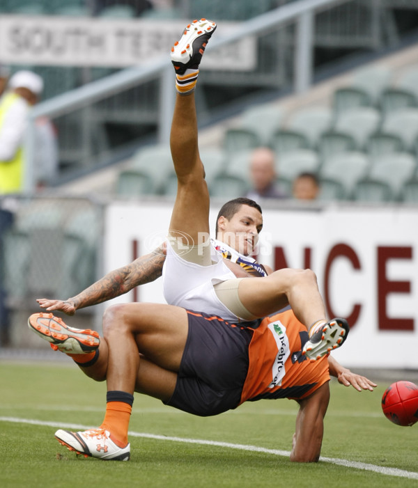 AFL 2012 NAB Cup Rd 02 - Hawthorn v GWS Giants - 248503