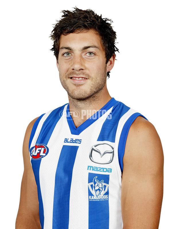 AFL 2012 Media -  North Melbourne Headshots 2012 - 250354