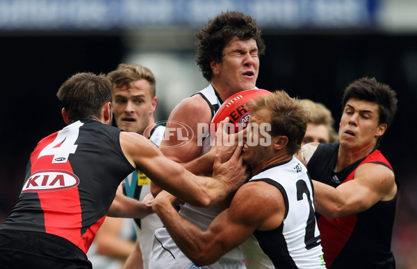 AFL 2012 Rd 02 - Essendon v Port Adelaide - 252347